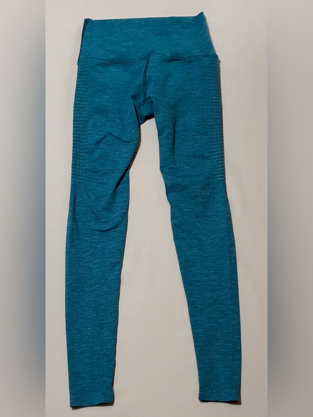 Alphalete Teal Seamless Leggings; Women’s Size Small
